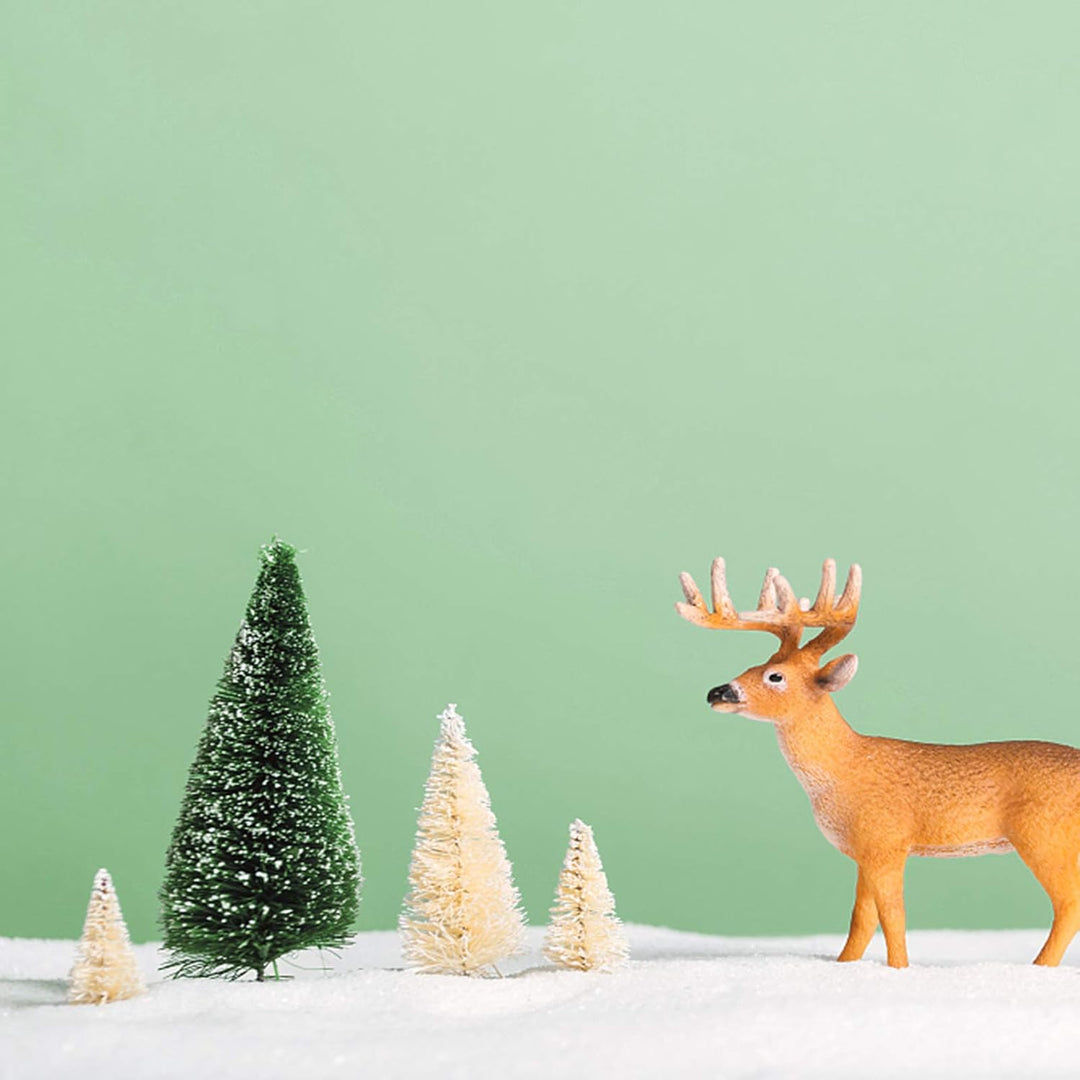 9 Stück Mini Tannenbaum,Künstlicher Weihnachtsbaum Miniatur,Mini Weihnachtsbaum Künstlicher,Weihnach