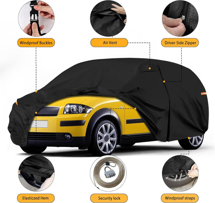 Autoabdeckung Wasserdicht für 1999-2005 Audi A2, Vollgarage Autoplane 1999-2005 A2, 1999-2005 A2