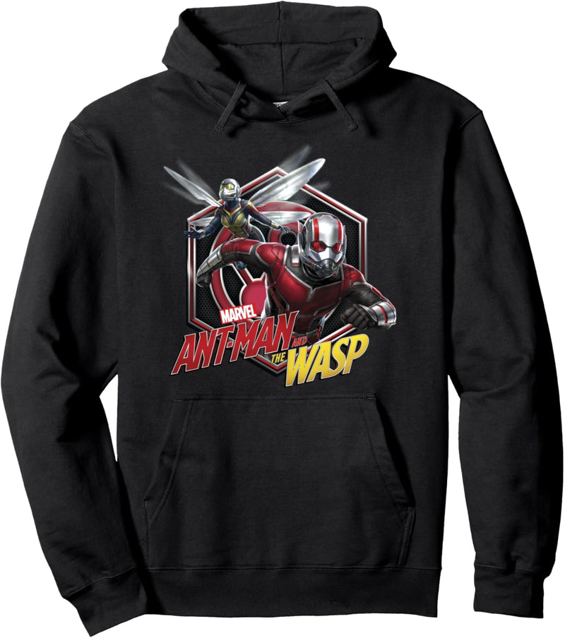 Marvel Ant-Man And The Wasp Hexagon Portrait Pullover Hoodie