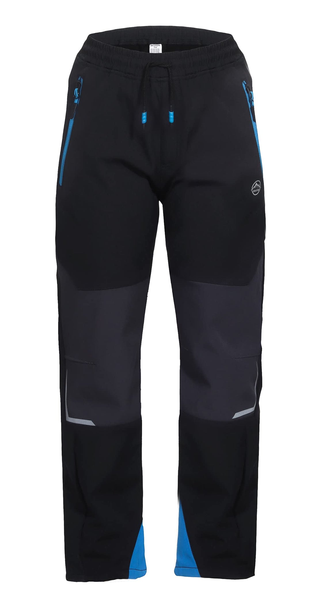 ZARMEXX Kinder Softshell Thermohose Jungen Mädchen Outdoor Trekking Herbst Winter Schneehose Ski Wan