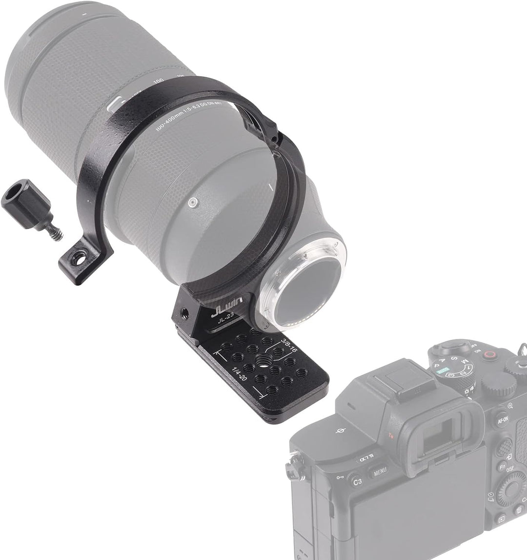 FOTGA Metall Stativschelle Stativ-Halterungsring Objektiv Halterung für Sigma 100-400mm f/5-6.3 DG D