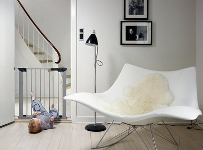 BabyDan Premier, extra breites Treppenschutzgitter zum Klemmen, 99-106,3 cm, Türschutzgitter/Absperr