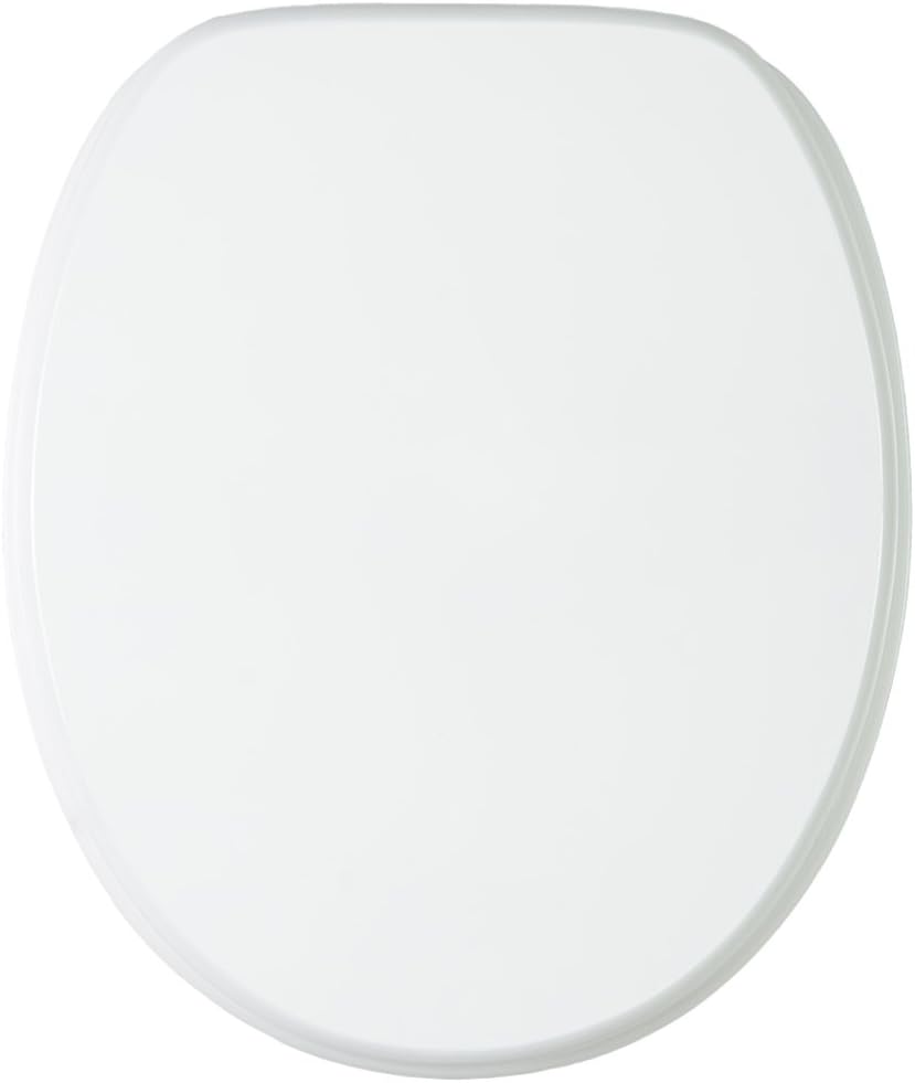 WC Sitz, viele einfarbige WC Sitze zur Auswahl, hochwertige und stabile Qualität aus Holz (Weiss), W