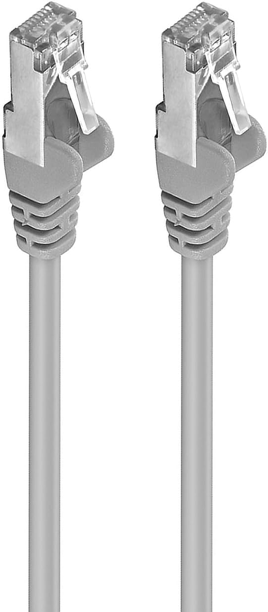 PremiumCord Netzwerkkabel, Ethernet, LAN &amp; Patch Kabel CAT6a, 10Gbit/s, S/FTP PIMF Schirmung, AWG 26