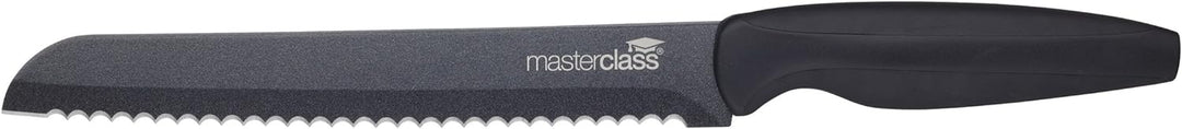 MASTERCLASS Master Class Agudo Antihaft-Messerset, Stahl, Schwarz, 34 x 22 x 6 cm, 5-Einheiten