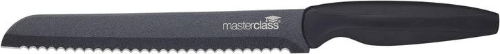 MASTERCLASS Master Class Agudo Antihaft-Messerset, Stahl, Schwarz, 34 x 22 x 6 cm, 5-Einheiten