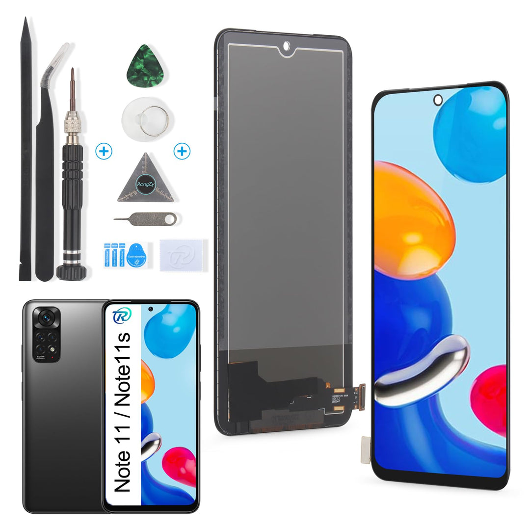 RongZy Ersatz Display Kompatibel für Xiaomi Redmi Note 11S /Redmi Note 11 2201117SG 2201117SI/220111