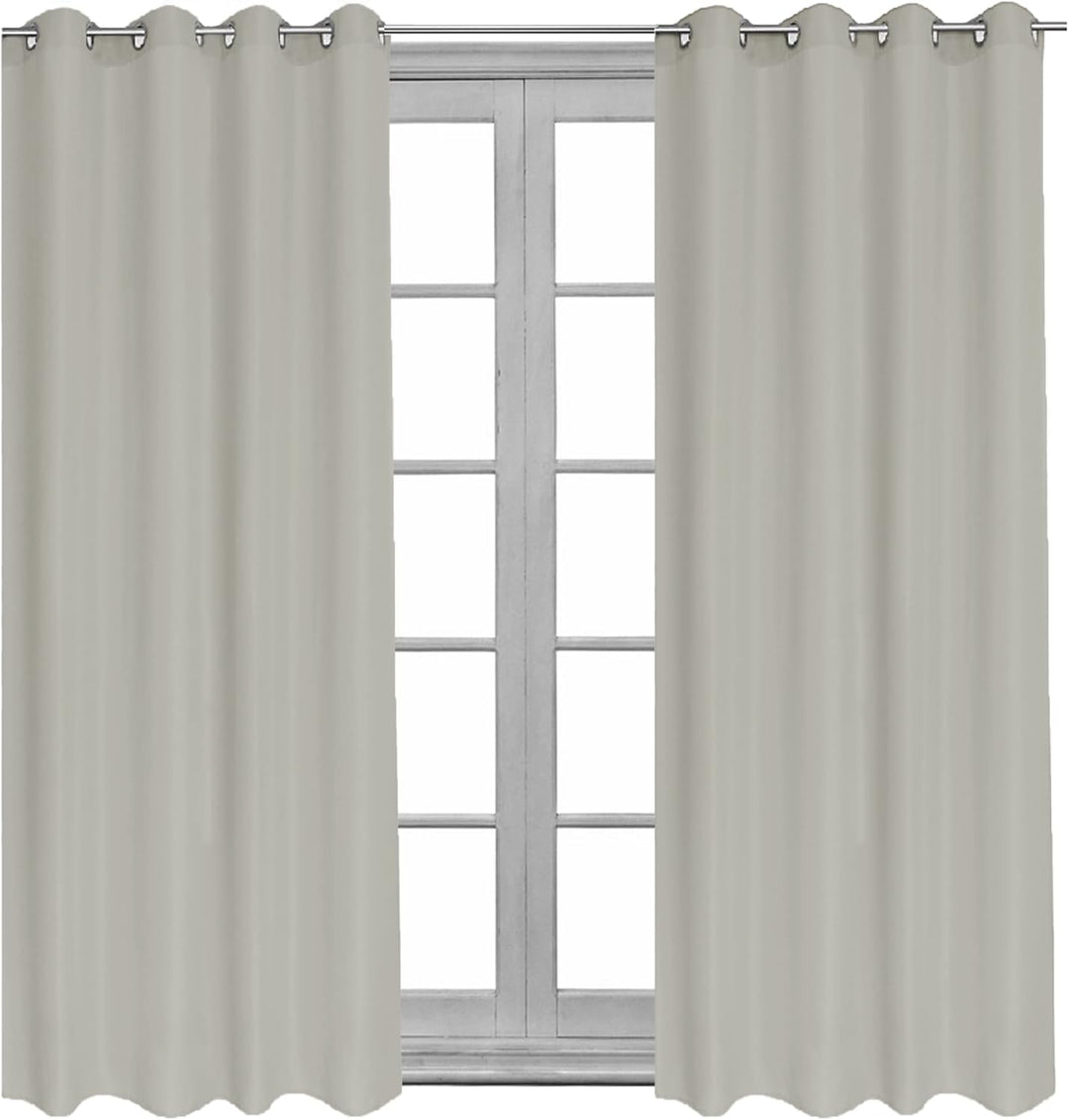 Cleanlevel EST 2016 Verdunklungsvorhang mit Ösen 140cm x 245cm Vorhang Blickdicht Thermo Gardine Wär