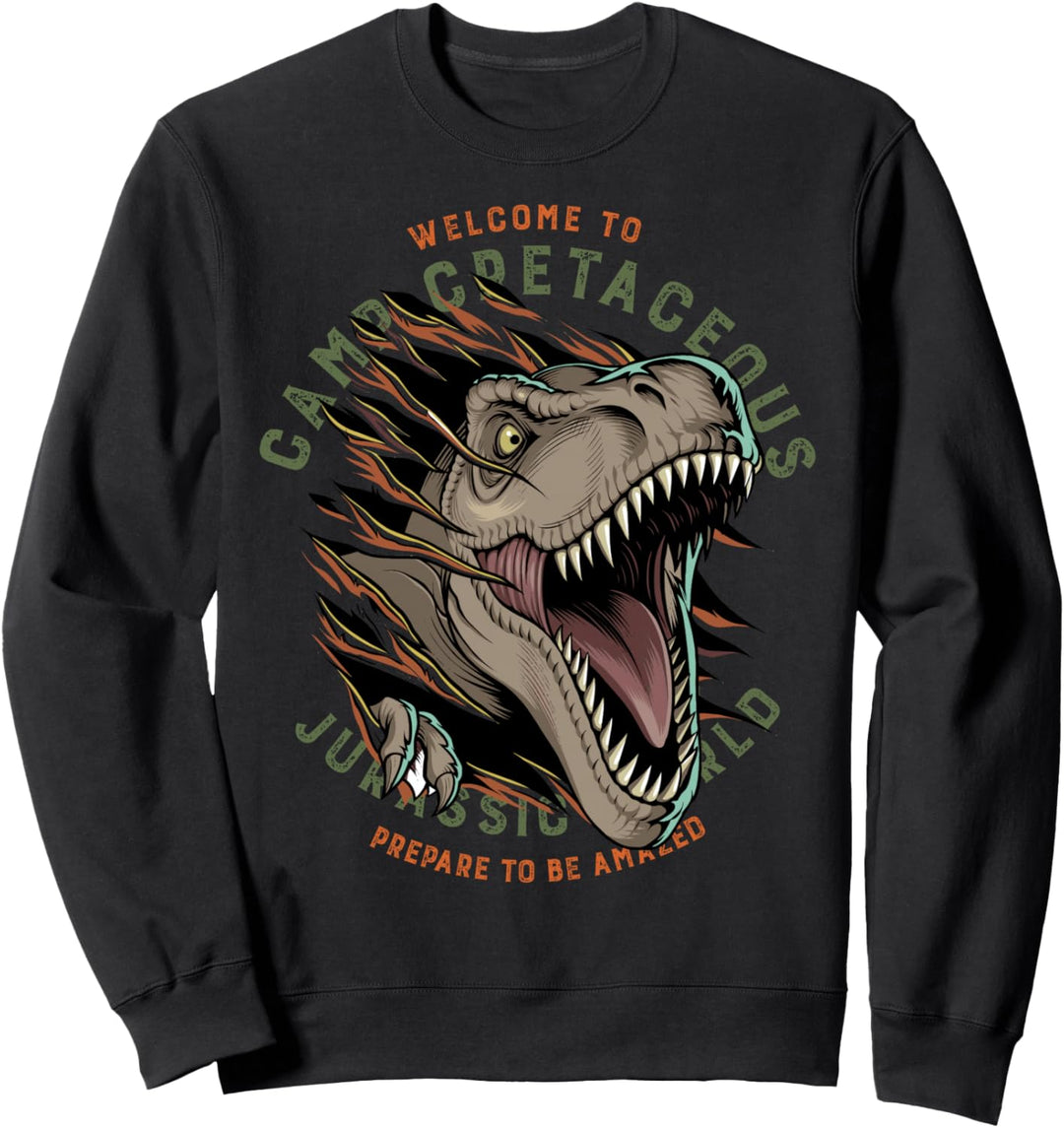 Jurassic World: Camp Cretaceous Welcome T-Rex Sweatshirt