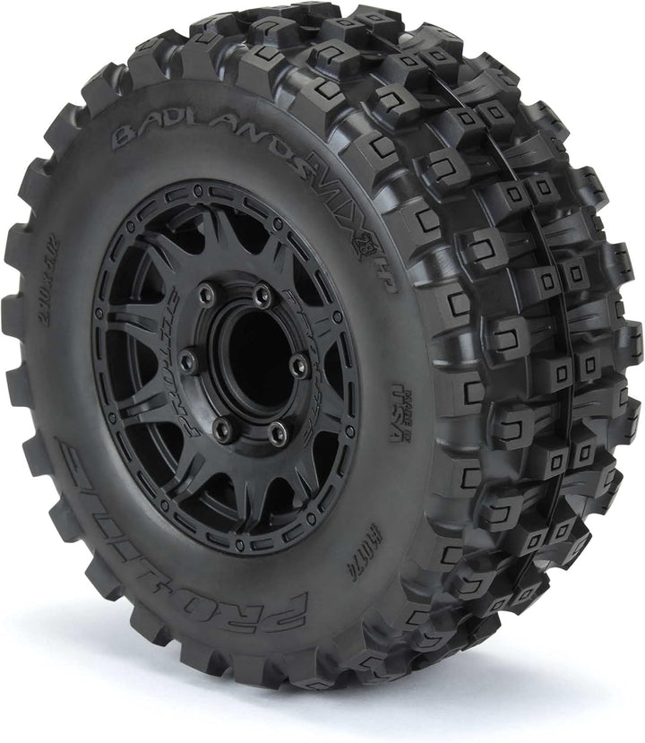 1/10 Badlands MX28 BELTED F/R 2.8" MT Tires MTD 12mm/14mm Raid (2)