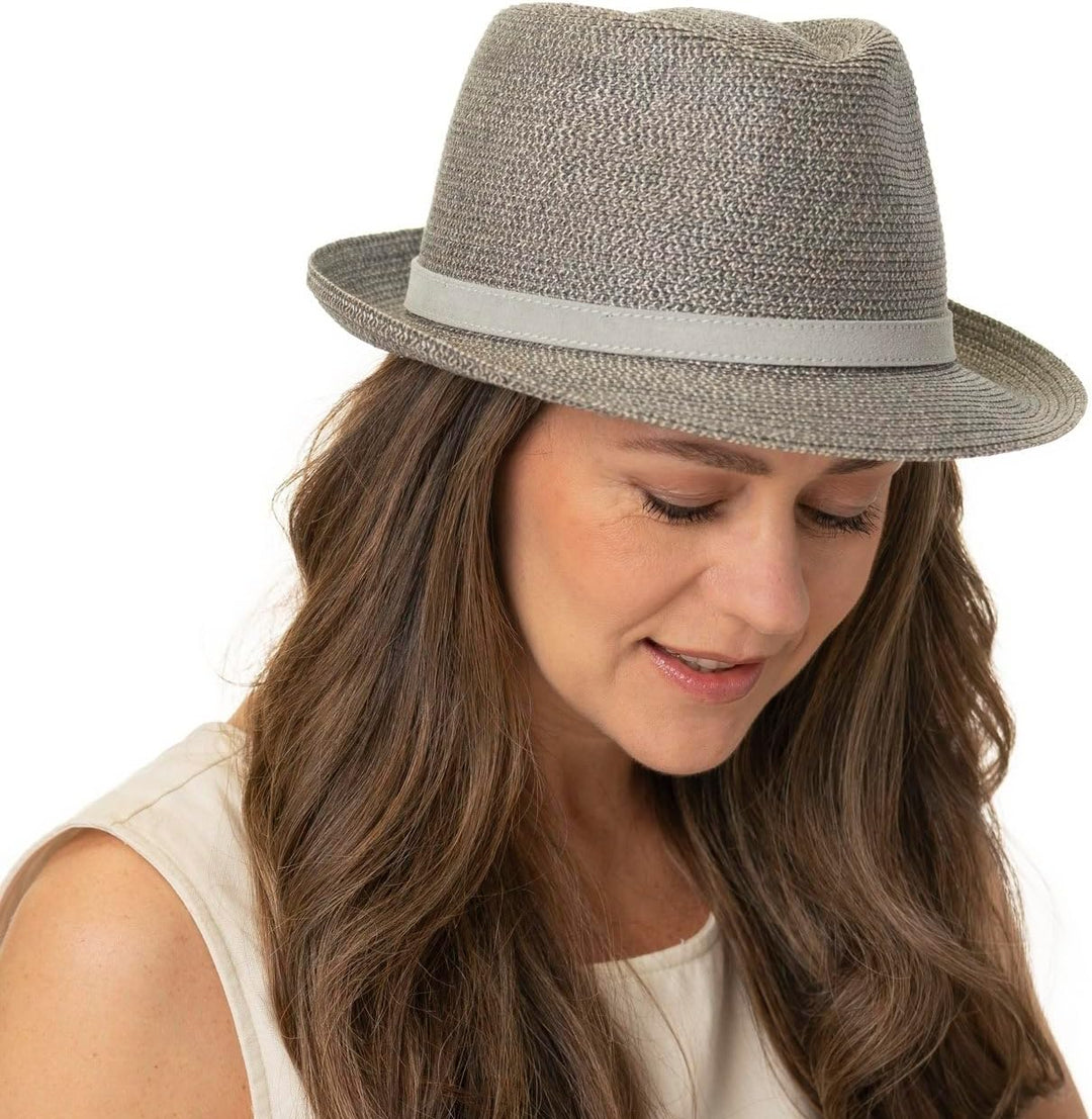 Zechbauer by Mayser Hanf-Leinen Trilby Hut UV-Schutz Sonnenhut Sommerhut Strandhut Herrenhut Damenhu
