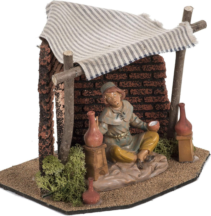 Holyart Geschäft Krippe Fontanini für Dorf 12 cm