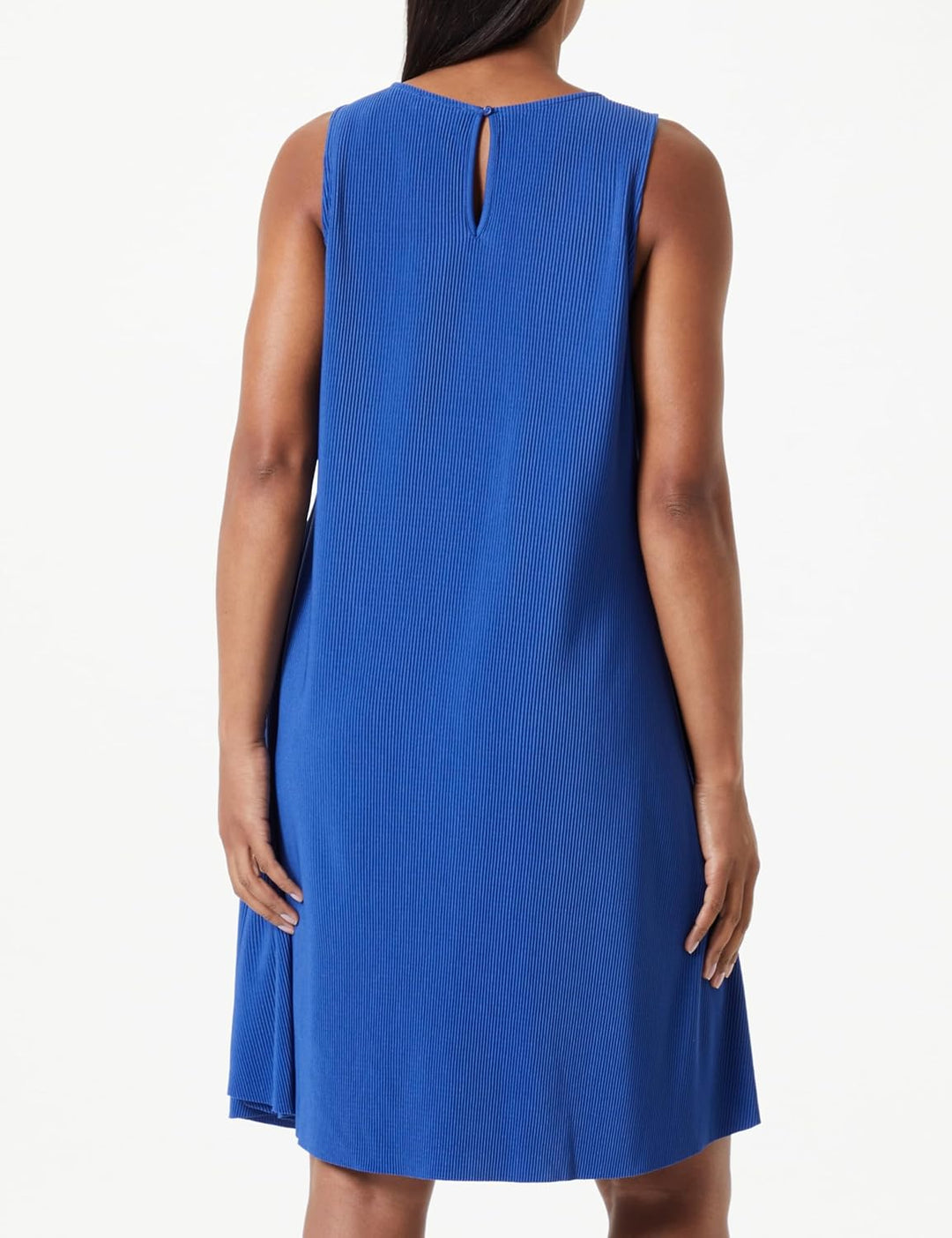 s.Oliver Damen Kleid Midi 40 Blau 5602, 40 Blau 5602