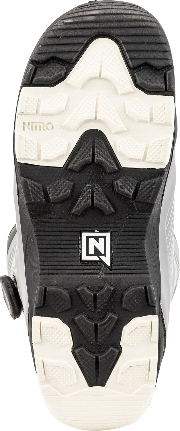Nitro Herren Club BOA Dual Zone, All Mountain Freeride Freestyle Schnellschnürsystem Boot Snowboardb