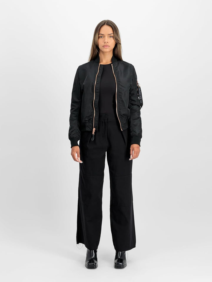 ALPHA INDUSTRIES Damen Alpha Industries Ma-1 Vf Lw Bomberjacke für Damen Bomberjacke (1er Pack) L Bl