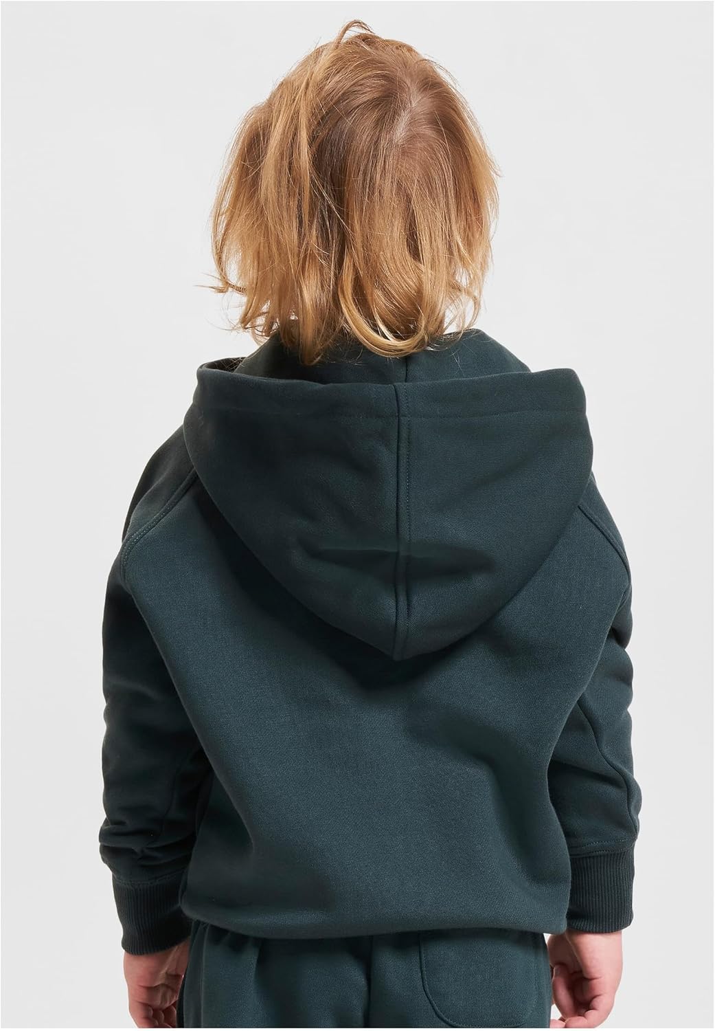 Urban Classics Jungen Boys Blank Hoody Kapuzenpullover, Bottlegreen