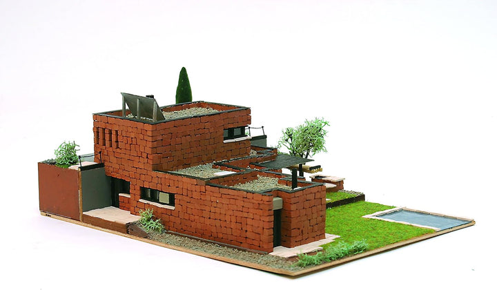 DOMUS-KITS Domus kits40602 Massstab 1: 221 cm tatsächliche ROCAFORT Häuser Modell
