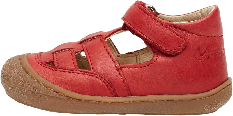 Naturino WAD-Lauflernsandalen 17 EU Rot, 17 EU Rot