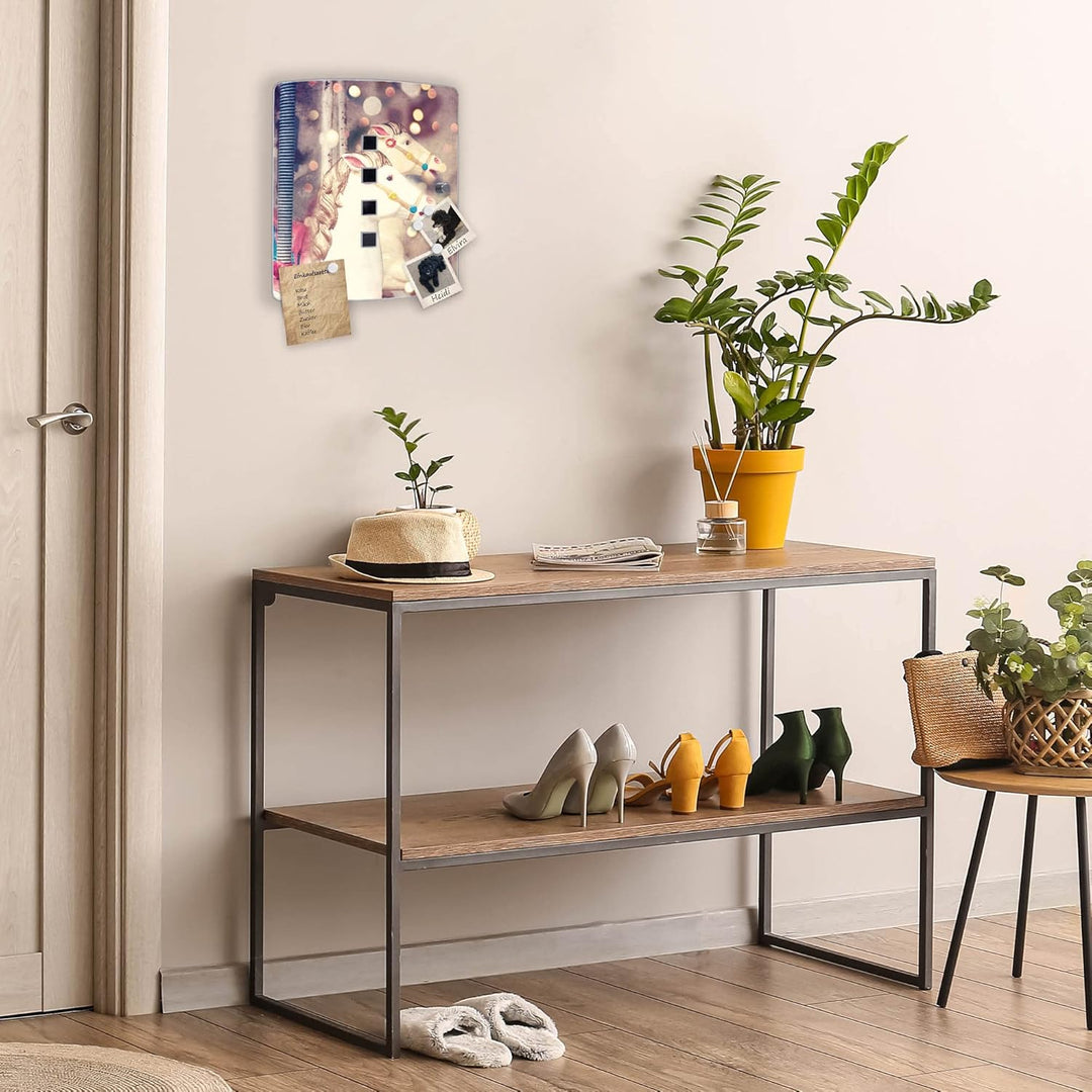 banjado Design Schlüsselkasten aus Edelstahl für 10 Schlüssel/Schlüsselschrank zur Schlüssel Aufbewa