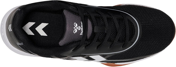 hummel Multisport Shoe Root Elite Handball Erwachsene Grösse 36 EU Black White, 36 EU Black White