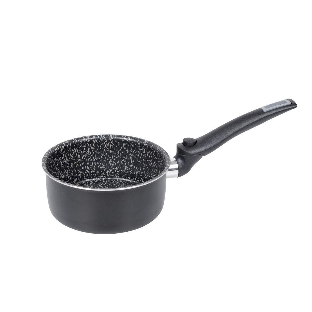 Bo-Camp Turn Stieltopf 16 cm, Schwarz 16 cm Schwarz - Schwarz, 16 cm Schwarz - Schwarz