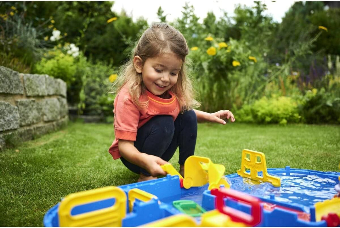 AquaPlay - Superset - Wasserbahn mit vielen Spielfunktionen bestehend aus 41 Teilen, Spieleset inklu