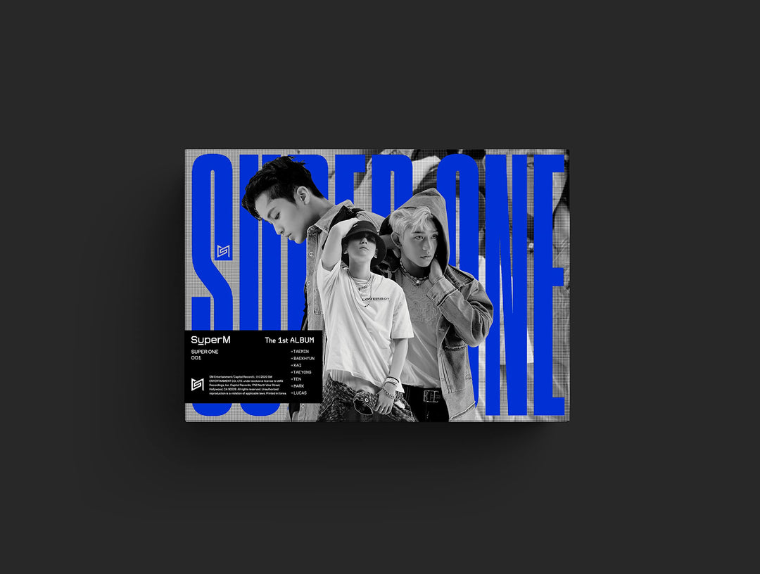 SuperM The 1st Album Super One (Unit B Ver. LUCAS & BAEHKYUN & MARK), Audio-CD