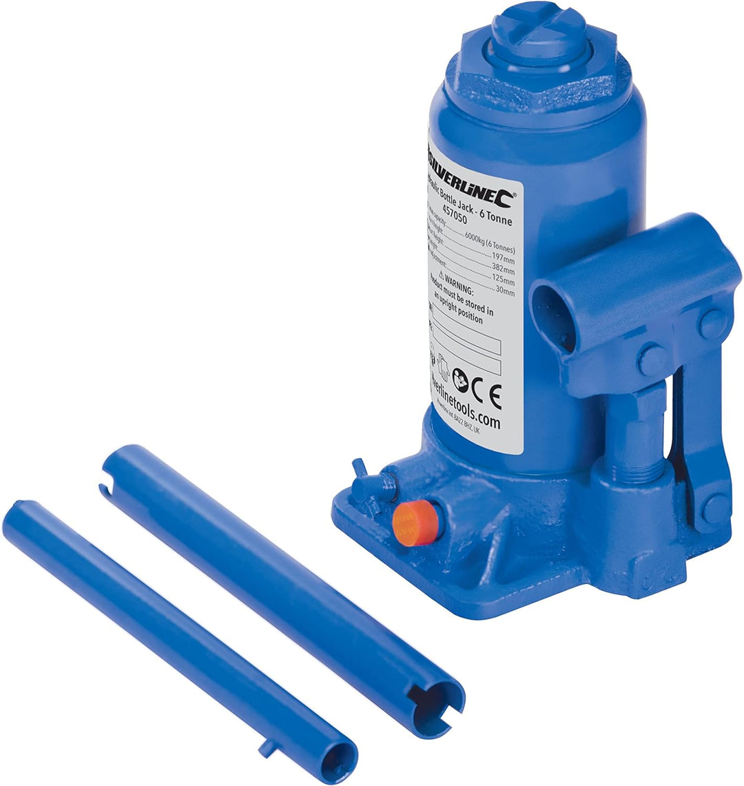 Silverline 457050 Hydraulischer Wagenheber 6 t