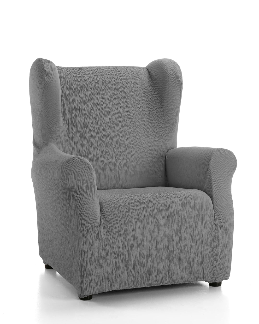 Martina Home Emilia Tasche Sillón Orejero, Stoff, Grau, 33 x 8 x 42 cm Elegantes Grau, Elegantes Gra