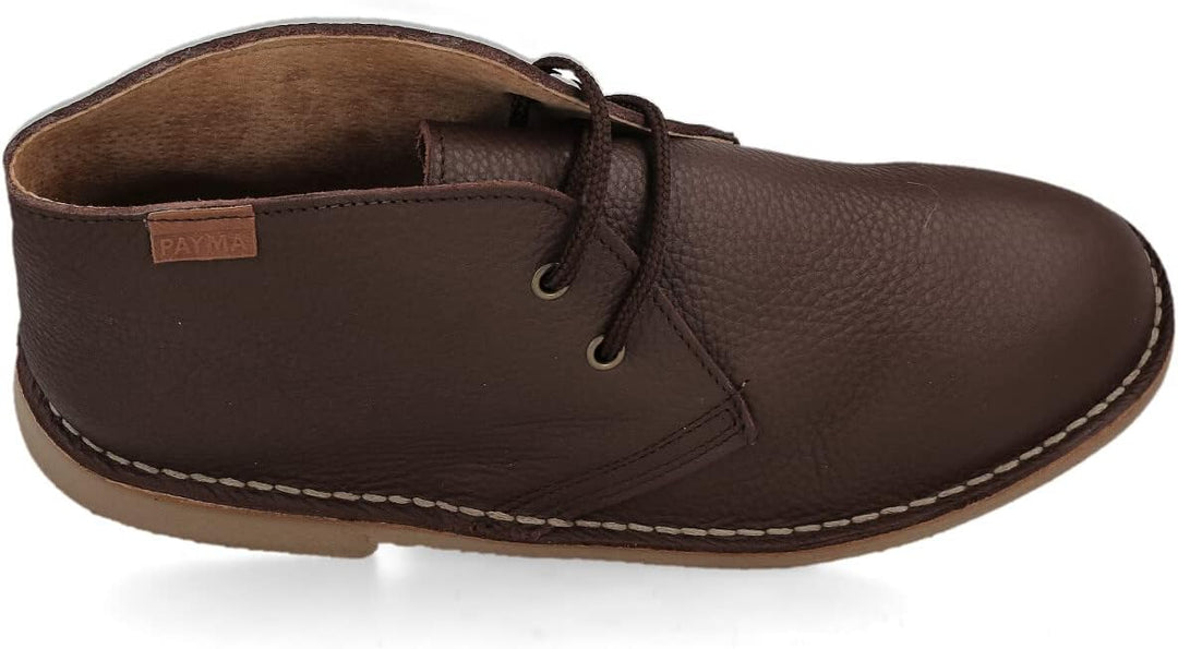 Safari Desert Boot aus WildLeder für Damen und Herren. Schuhe aus Spanien. Chukka Stiefeletten Schuh