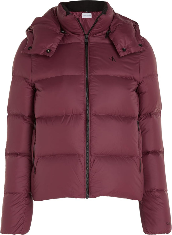 Calvin Klein Damen Mw Down Archetype Short Puffer J20j221646 Daunenjacken (1er Pack) L Lila (Amarant