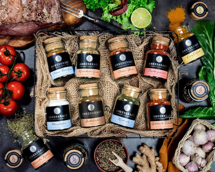 Ankerkraut Gewürze Set mit 12 Gewürzen: Best of Ankerkraut 1, leckere Zutaten für vielfältigen Gesch