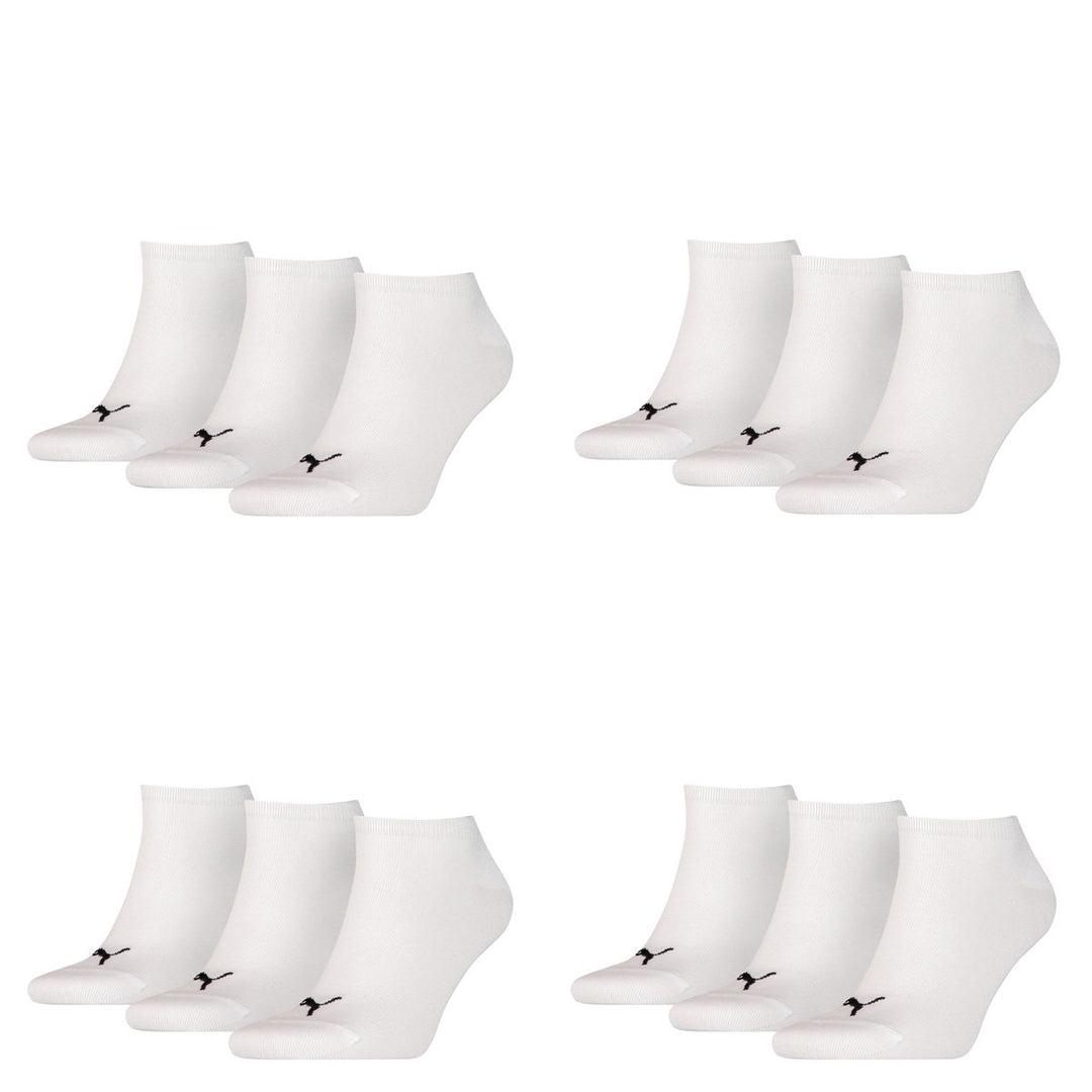 PUMA Unisex Unisex Sneaker Plain 12p Freizeit 39-42 300 - White, 39-42 300 - White