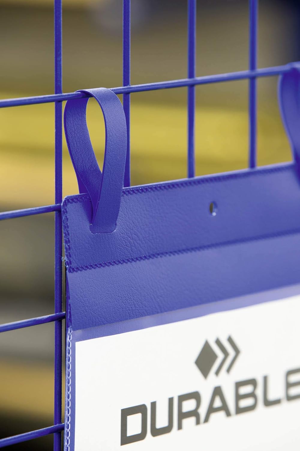 Durable Gitterboxtasche (A5 quer) Packung à  50 Stück blau, 174907 A5 Querformat, A5 Querformat