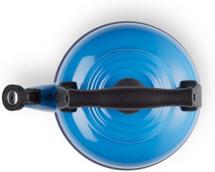 Le Creuset Wasserkessel Tradition, Füllmenge: 2,1 l, Emaillierter Stahl, Azure, 40102022200000, Azur