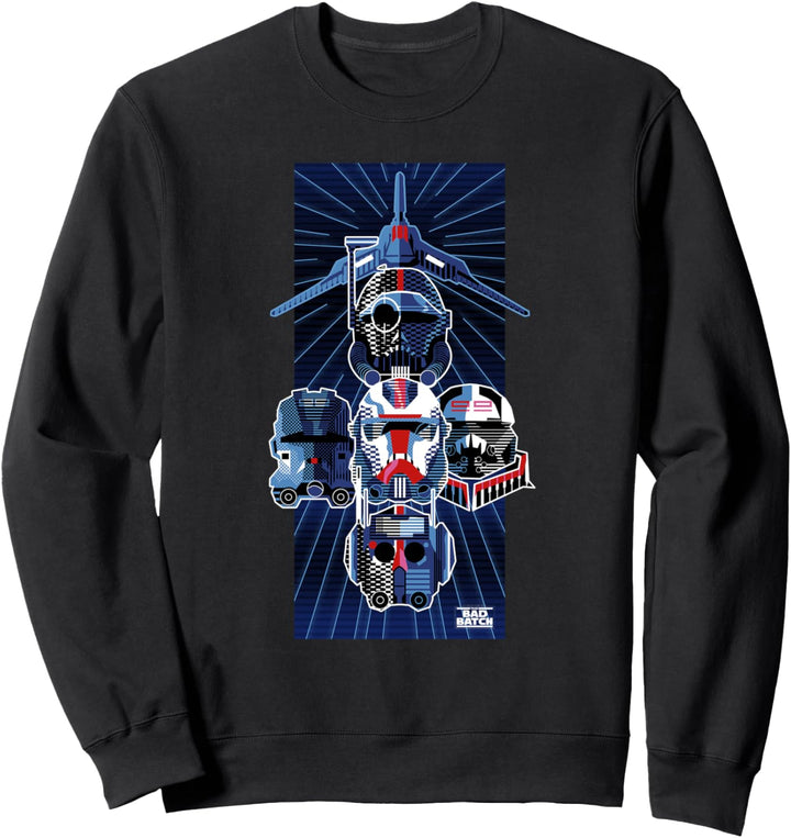 Star Wars The Bad Batch Clone Force 99 Gamer Sweatshirt