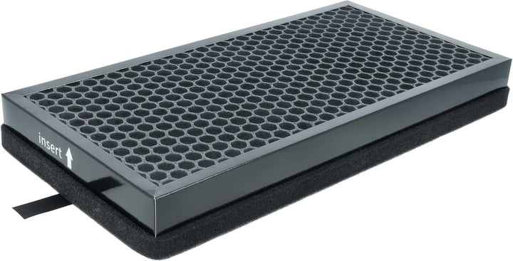 vhbw 2x Aktivkohlefilter kompatibel mit Kärcher AF 30 Luftreiniger - HEPA 13 Luftfilter Schwarz