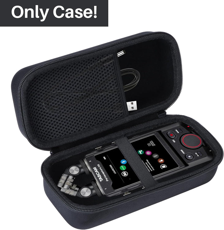 Hart Schutz Hülle Etui Tasche für Tascam Portacapture X8 Portabler Spur High Resolution Rekorder für