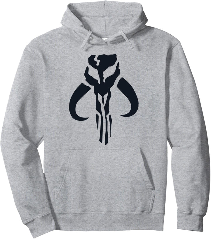 Star Wars The Mandalorian Simple Logo Pullover Hoodie