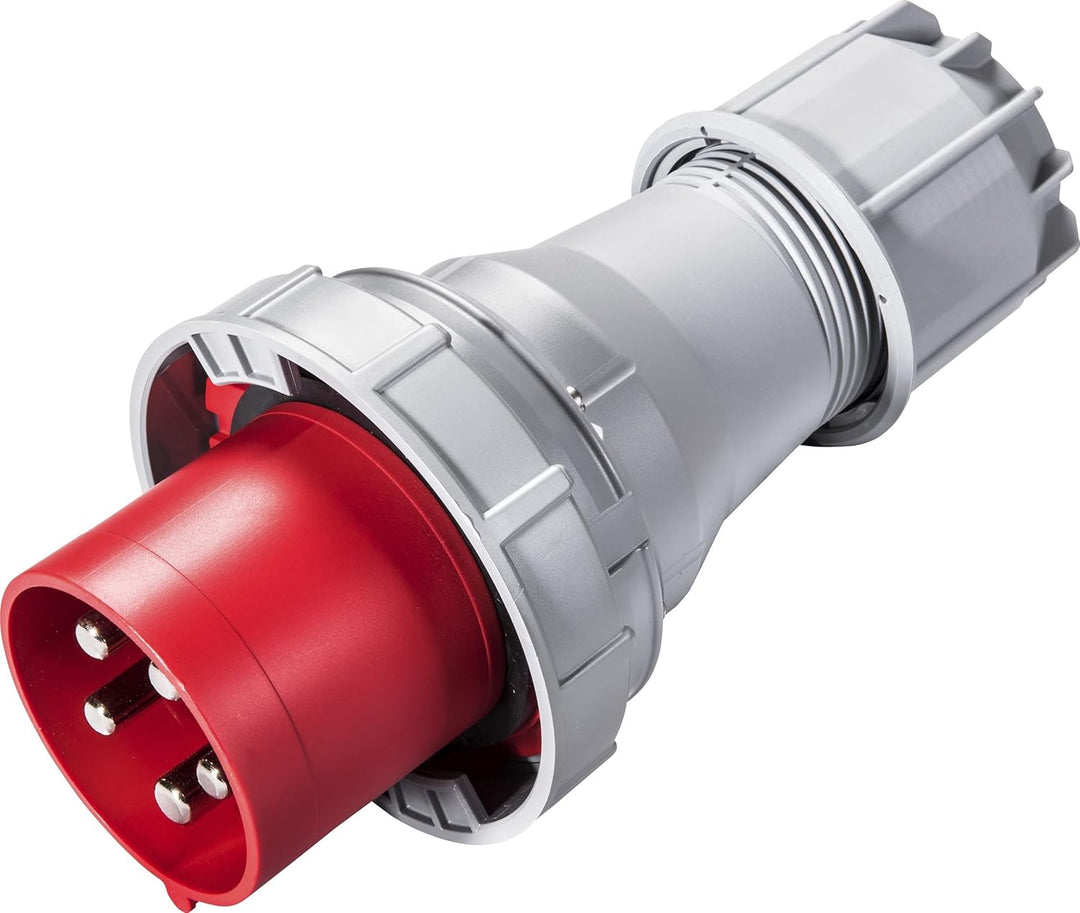Sirox 830.356 CEE-Stecker IP 67, 5-polig, 400 V, 6 h Stromstärke 63 A, vernickelte Kontakte ja, Pilo