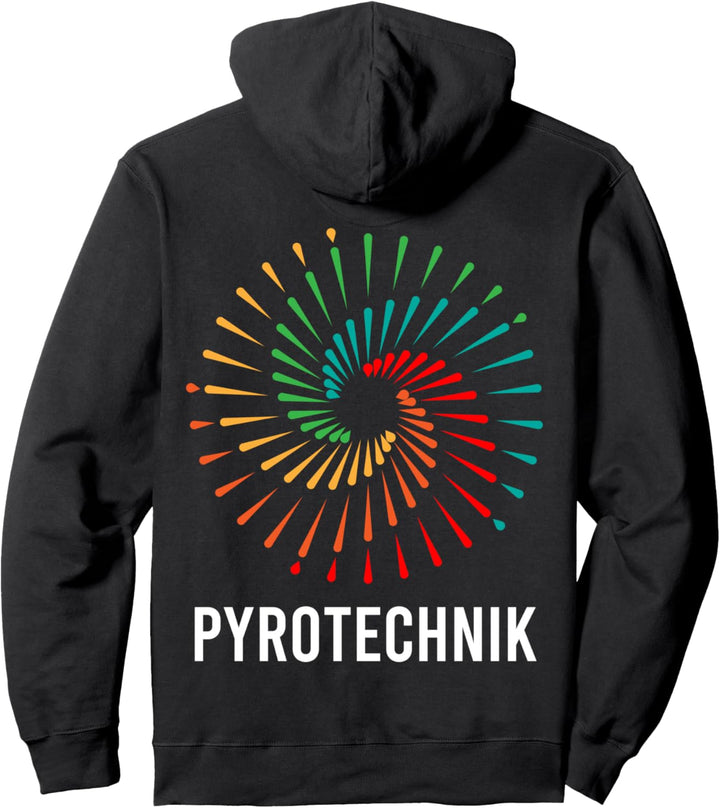 PYROTECHNIK Feuerwerker Pyrotechniker Feuerwerk Pullover Hoodie
