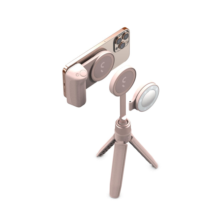 ShiftCam SnapGrip Creator Kit pink SnapGrip+ SnapLight+ SnapPod+ Pouch SnapGrip Creator Kit Kreide P