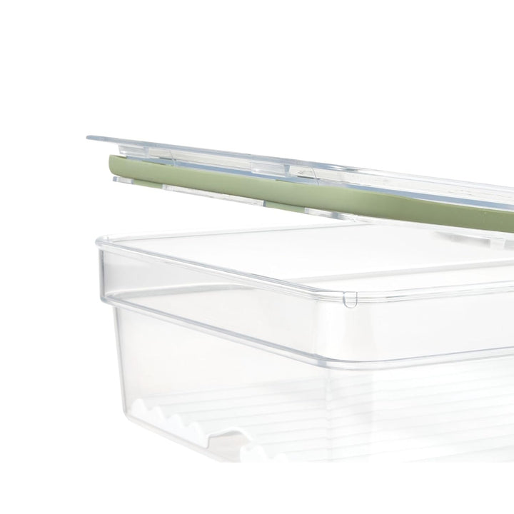 InterDesign IDESIGN Grosser kurzer Aufbewahrungsbehälter mit Einsatzschale, The Fresh Collection, 19