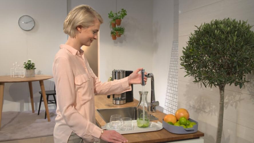 hansgrohe Talis Select S Einhebel-Küchenarmatur (Komfort-Höhe 300mm mit ausziehbarem Auslauf) Chrom