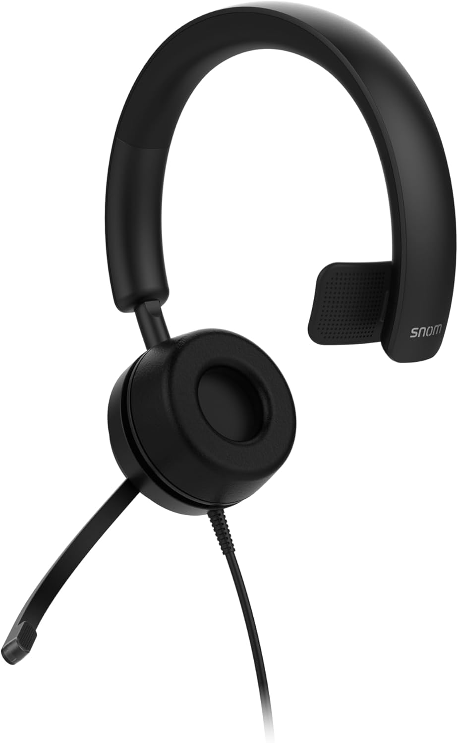 Snom A310M Professionelles Headset für Call Center - Monauraler Kopfhörer mit HD-Audio und Geräus