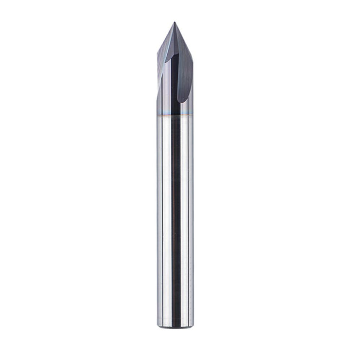 SpeTool Fasenfräser Gravierfräser 3 Flöten V Nutfräser 6mm Schaft 60 Grad VHM Gravierstichel Schaftf