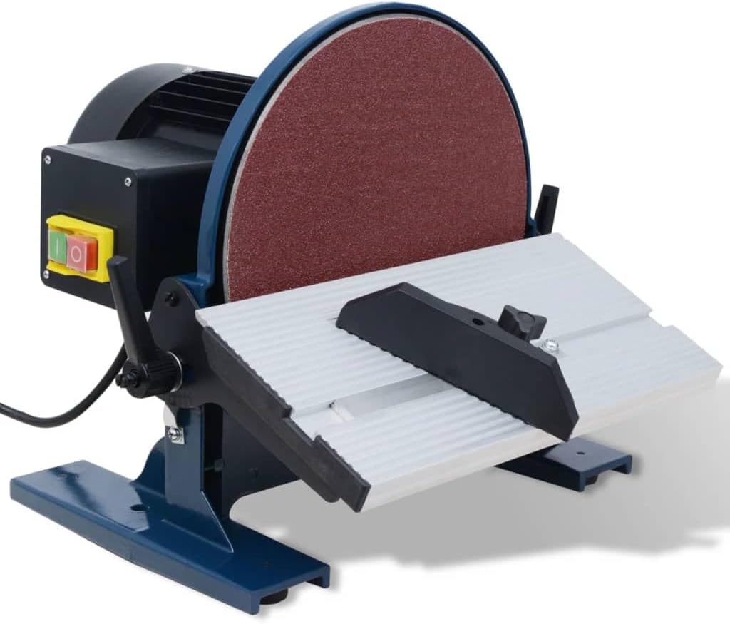 vidaXL Tellerschleifmaschine 550 W 254 mm Tellerschleifer Schleifmaschine Holz