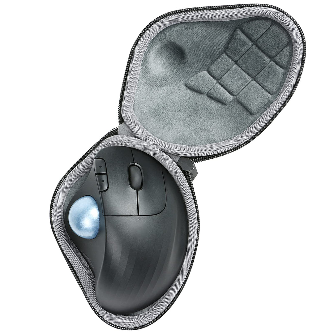 co2CREA Hart Reise Schutz Hülle Etui Tasche für Logitech Ergo M575S /M575 /M570 Wireless Trackball M