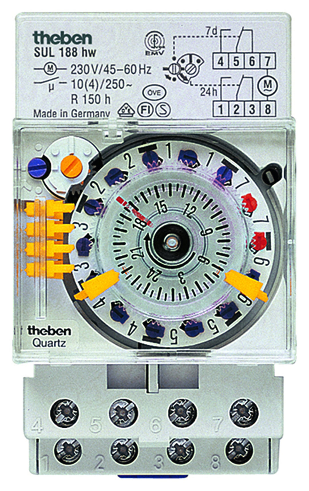 Theben 1469066 SUL 188 HW Verteiler-Schaltuhr
