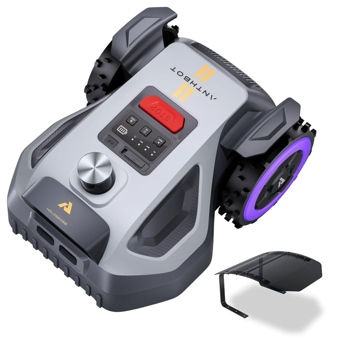 ANTHBOT M5 Pro Mähroboter ohne Begrenzungskabel – HoloSense 4-in-1 Navigation (360° LiDAR, RTK/NetRT